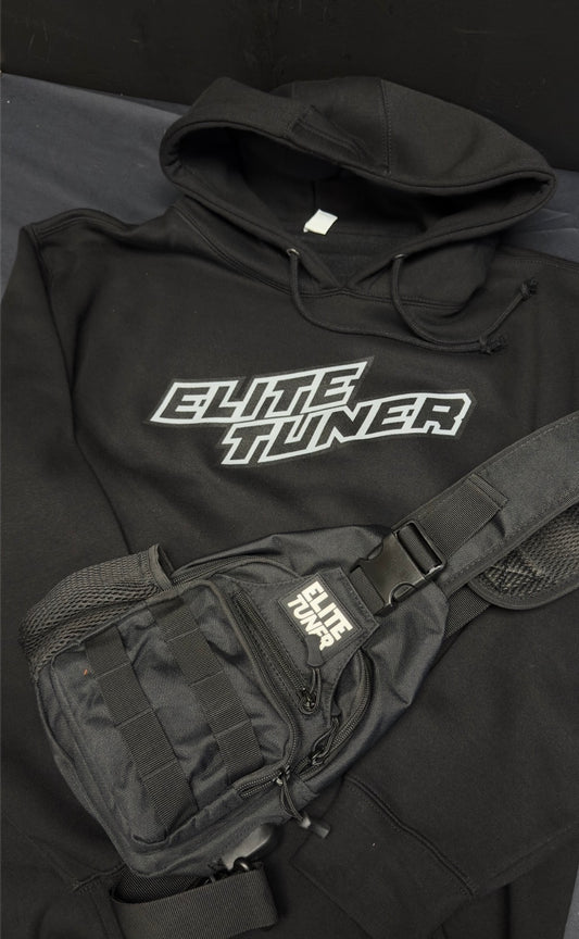 Elite Tuner Premium black hoodie