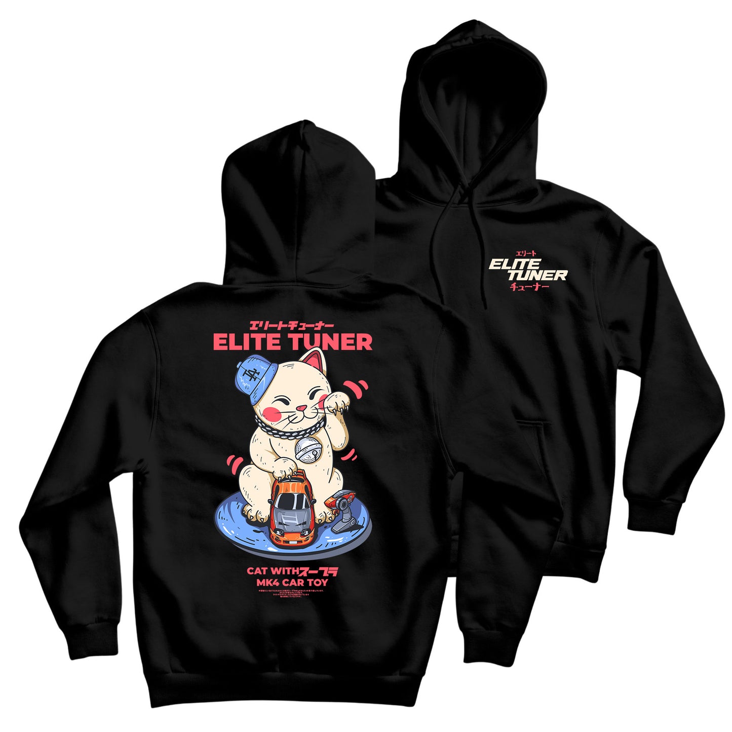 JDM Lucky Cat Hoodie